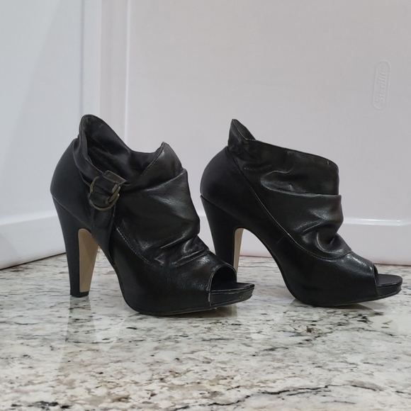 Madden Girl Peep-toe Booties - Picture 1 of 5